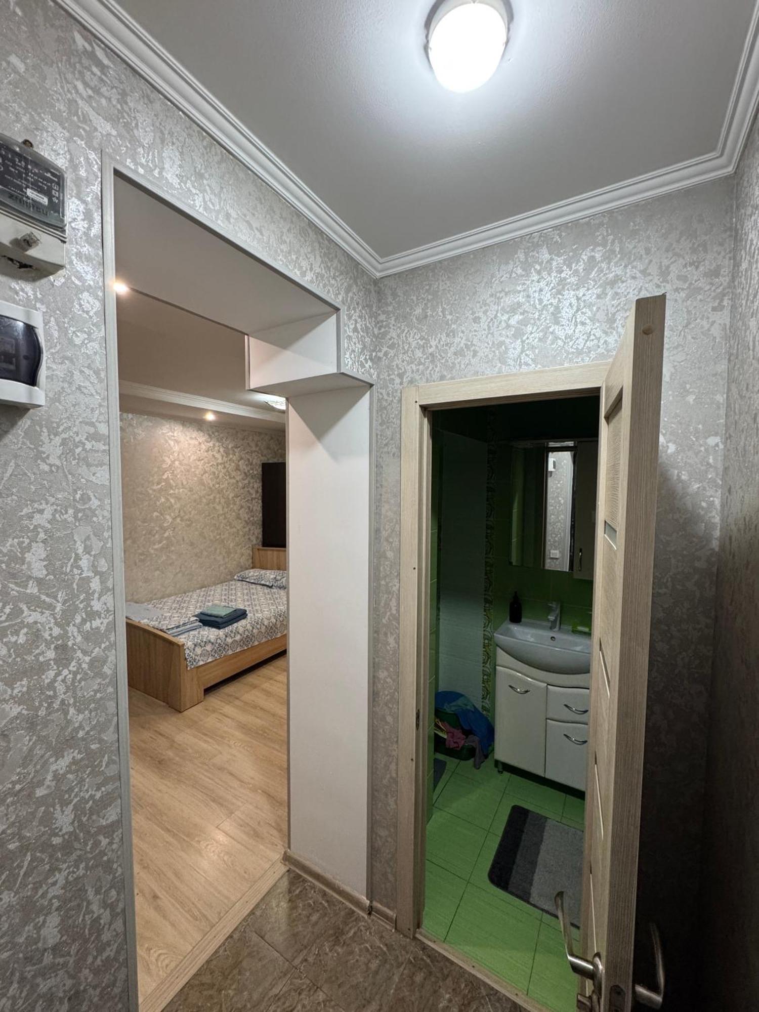 One-Room Apartment Opposite Almaty Airport Turksib Luaran gambar